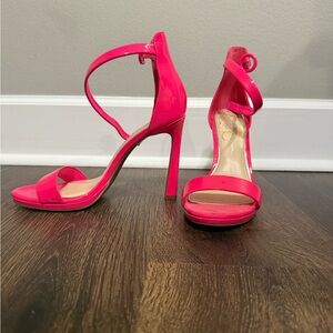 Pink Strappy Heels